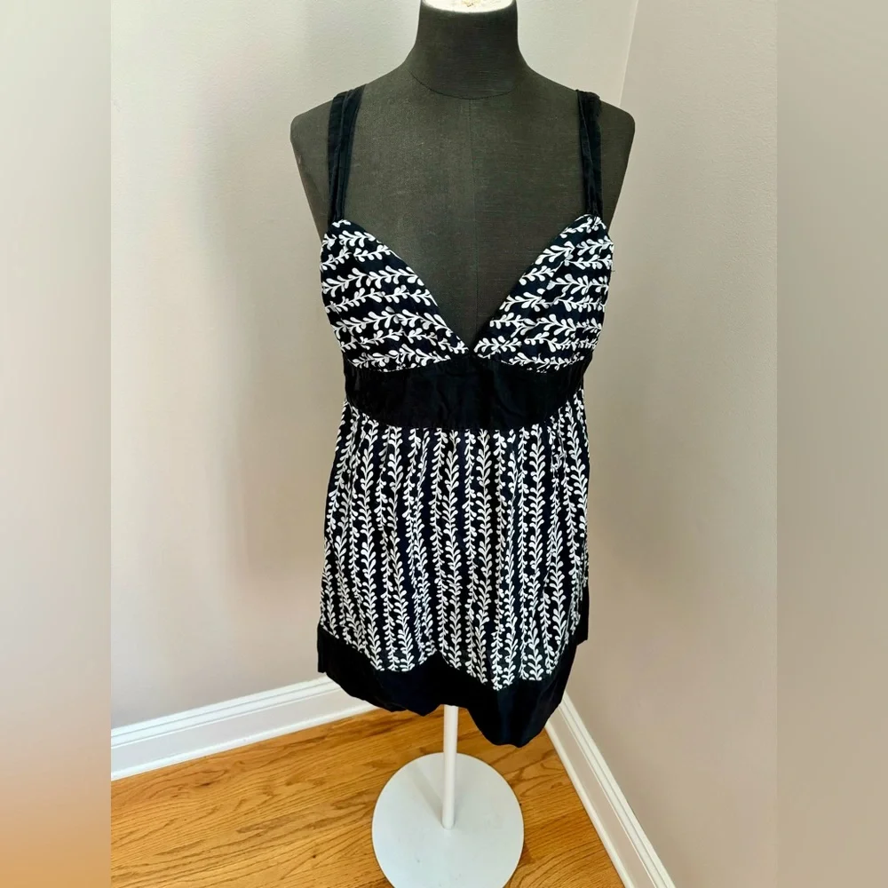 Speechless Black White check Y2K style tank top dress, size 9,‎ GUC whimsygoth